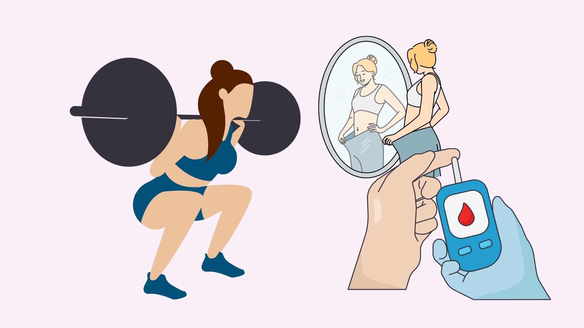 4 exercises to reduce belly fat, stabilize blood sugar for people with diabetes. Graphics: Linh Dan