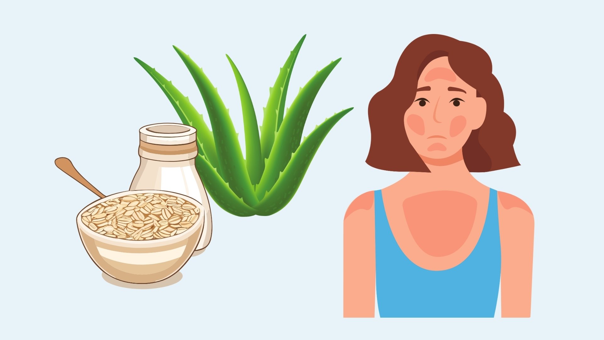 4 natural ways to help you treat tan effectively at home. Graphics: Phuong Anh