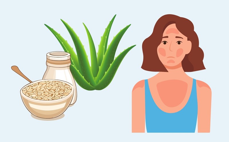 4 natural ways to help you treat tan effectively at home. Graphics: Phuong Anh