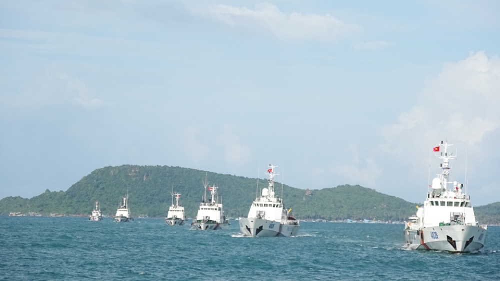 La flota de BTL de la Guardia Costera 4 patrulla y control en las aguas del suroeste. Foto: Region BTL CSB4