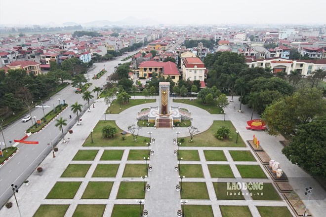 Thi xa Que Vo (Bac Ninh). Anh: Van Truong 