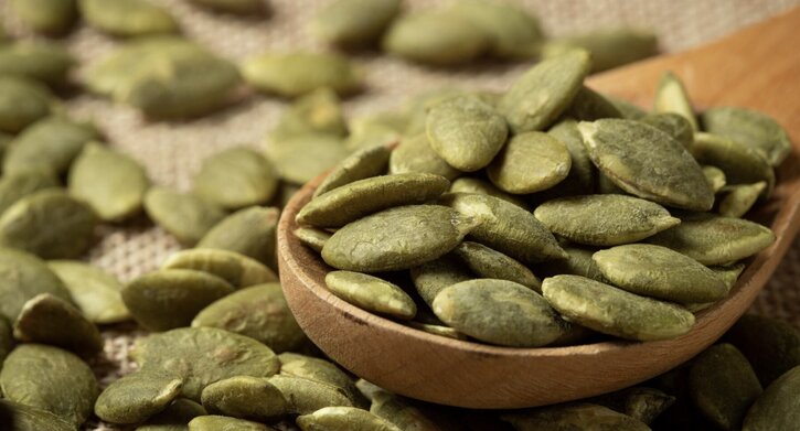 Nutritional value of pumpkin seeds. Photo: Thuy Duong