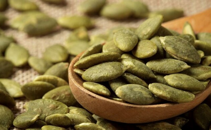 Nutritional value of pumpkin seeds. Photo: Thuy Duong