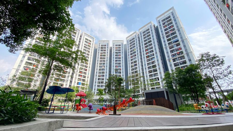 A social housing project in Phuc Dong ward, Long Bien district, Hanoi. Photo: Pham Dong
