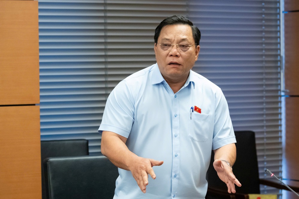 National Assembly delegate Nguyen Hai Trung suggested that the death penalty for drug trafficking should still be imposed. Photo: Pham Thang/Quoc associate