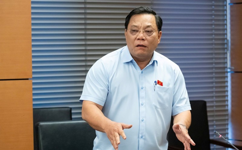 National Assembly delegate Nguyen Hai Trung suggested that the death penalty for drug trafficking should still be imposed. Photo: Pham Thang/Quoc associate