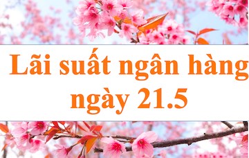 Lãi suất ngân hàng hôm nay 21.5: Kỳ hạn 12 tháng lãi suất cao nhất 7,5-9%