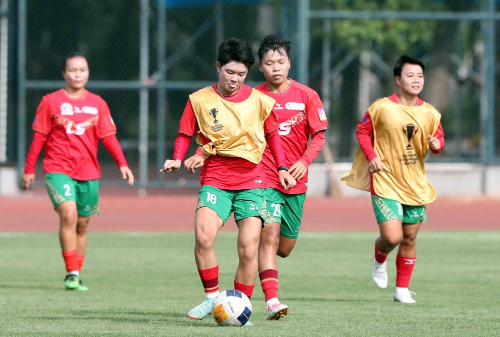 Ho Chi Minh City Women's Club is ready to create a surprise in the semi-finals of the 2024-2025 AFC Champions League for Asian Women. Photo: VFF