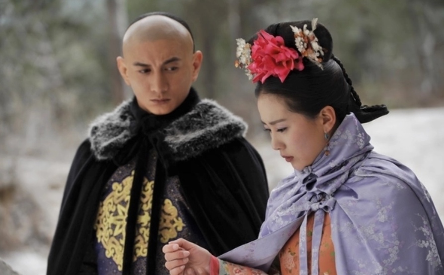 Ngo Ky Long va Luu Thi Thi trong phim “Bo bo kinh tam“. Anh: Nha san xuat