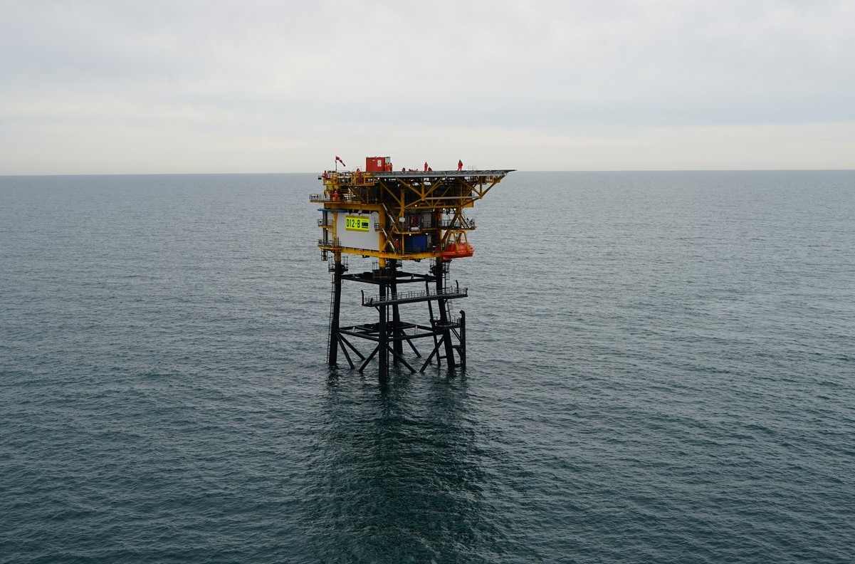 Gazprom plataformas de gas rusas en el Mar del Norte. Foto: Gazprom