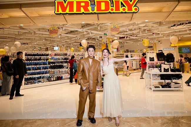 Chuoi cua hang do gia dung hang dau chau A MR.D.I.Y. se co mat tai Vincom Mega Mall Ocean City. Anh: Vincom