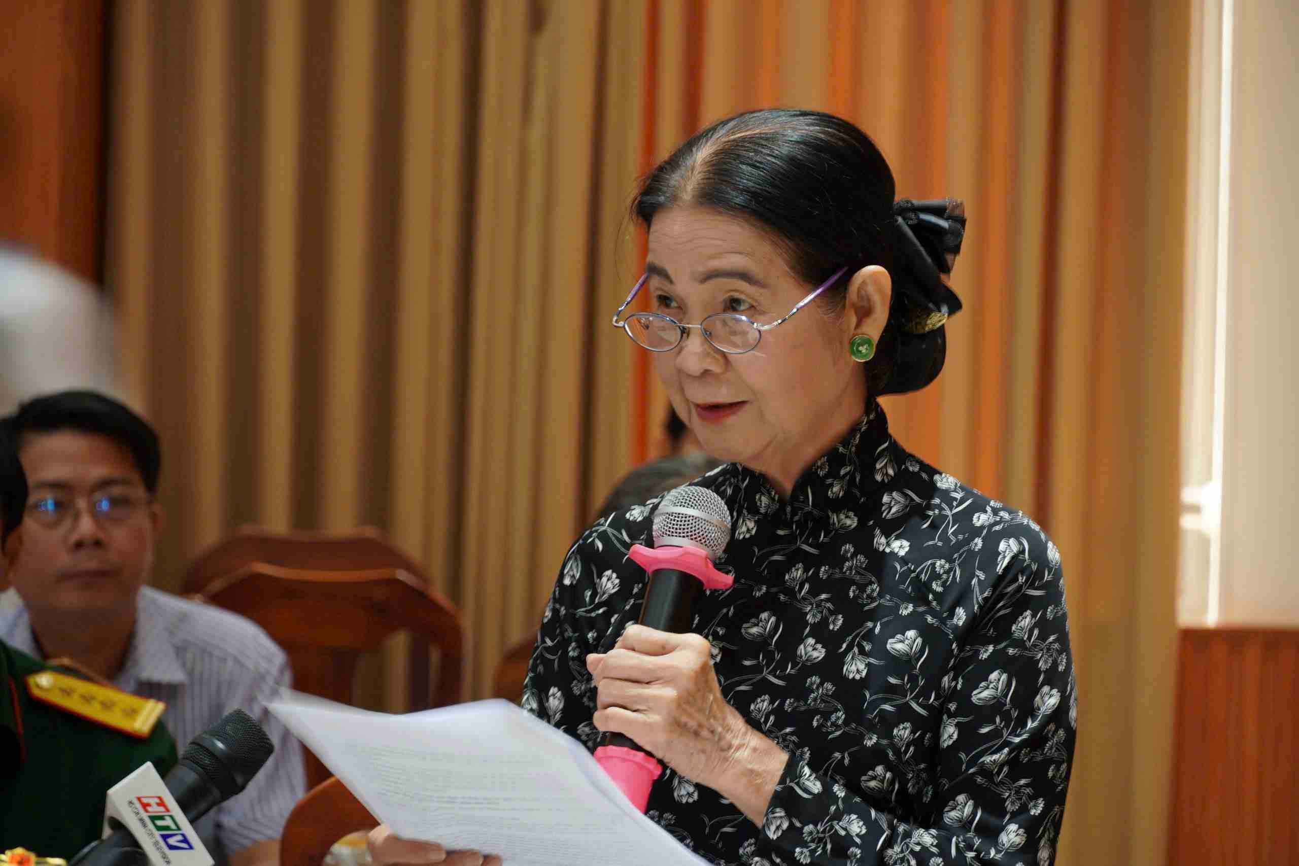Luat su Truong Thi Hoa da co nhung gop y chi tiet ve du thao. Anh: Anh Hoang