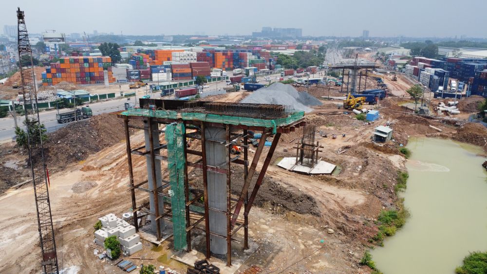 Mat bang duoc giai phong, tien do du an nhanh hon, giai ngan von dau tu cong hieu qua hon. Anh: Dinh Trong