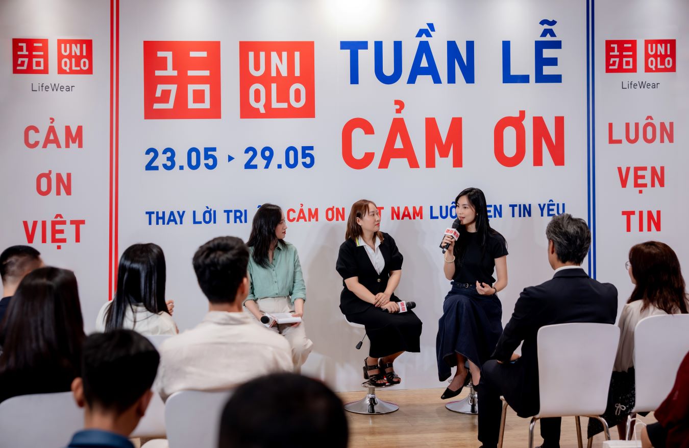 UNIQLO launched the Thanksgiving Week, from September 23-29, 2025, bringing attractive shopping incentives and gifts. Photo: Provided by the enterprise