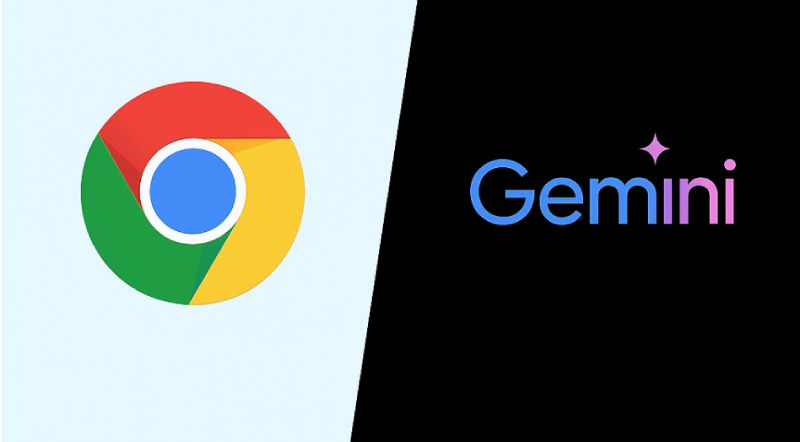 El navegador Chrome esta integrado con AI Gemini Assistant. Foto: Quang Minh