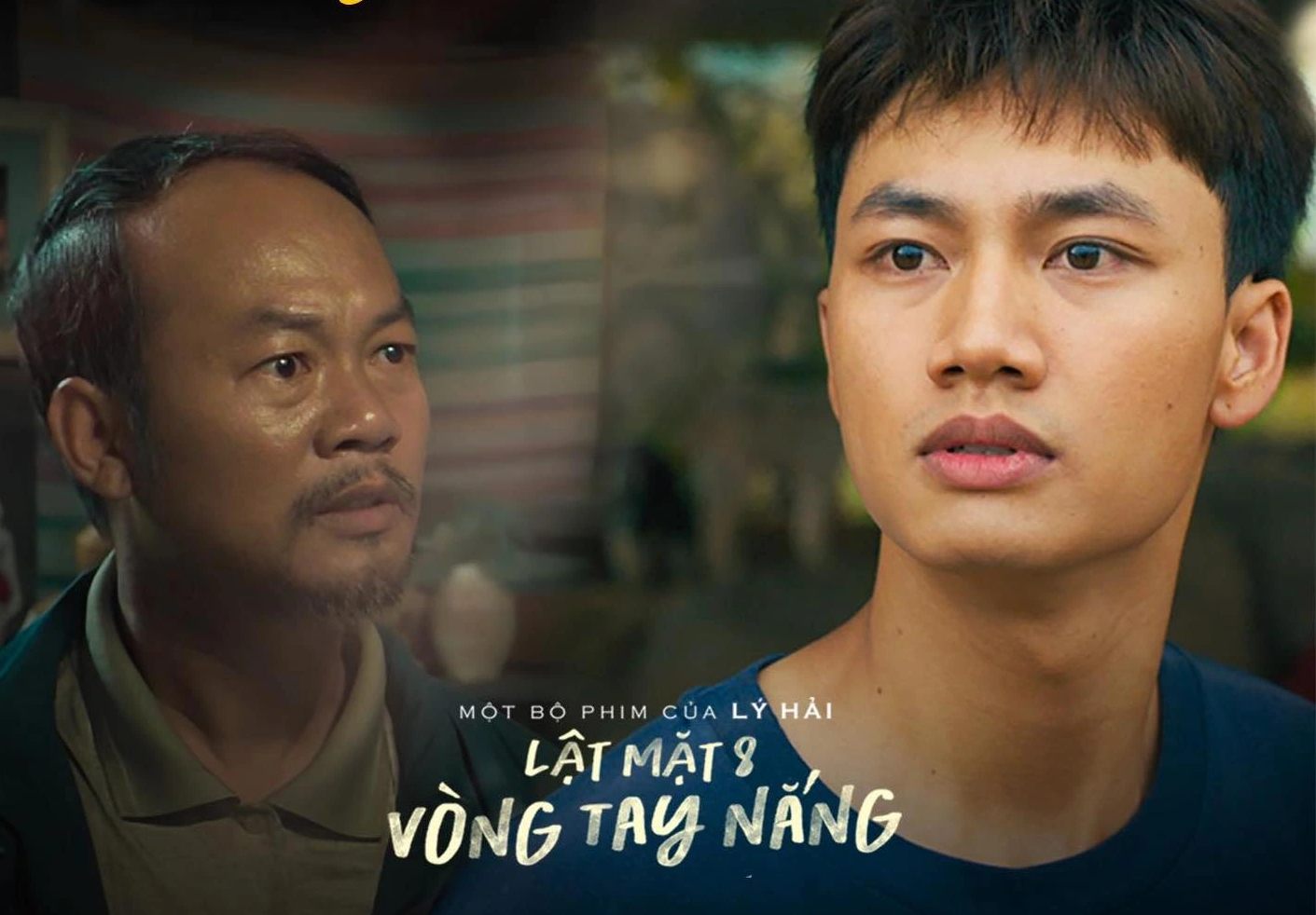 Doan The Vinh and Long Dep Trai play father and son in "Flip Side 8: Sun Hands". Photo: Producer Lat mat 8