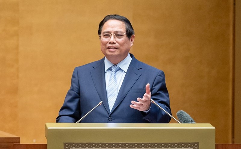 Politburo member and Prime Minister Pham Minh Chinh. Photo: Quochoi.vn