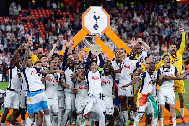 Tottenham gano el campeonato de la Europa League. Foto: AFP