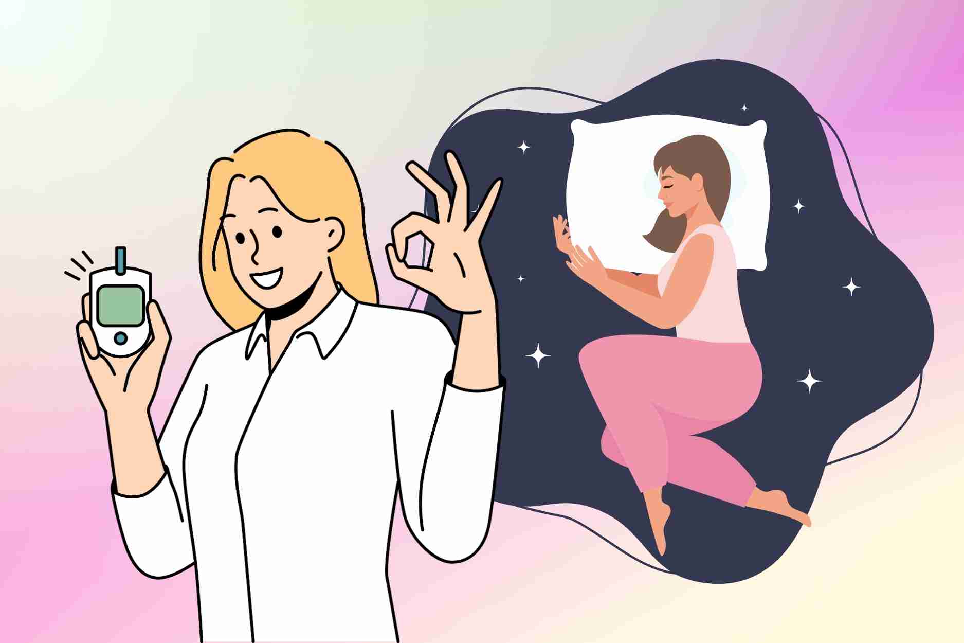 The golden time for dinner helps people with high uric acid sleep best. Graphics: Dinh Dinh