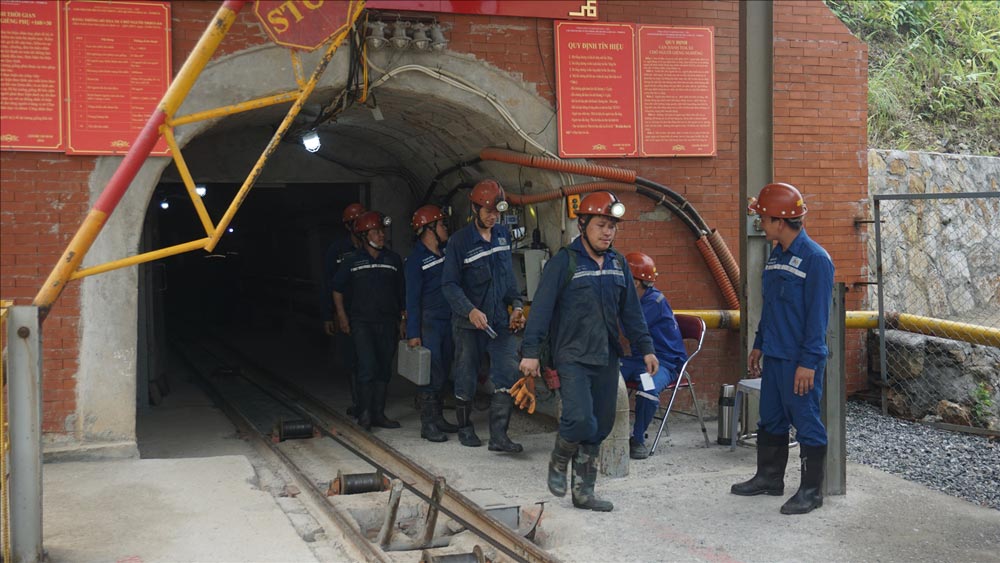 La mineria en boxes es muy pesada y tiene muchos riesgos potenciales de accidentes laborales. Foto: Trong Bao