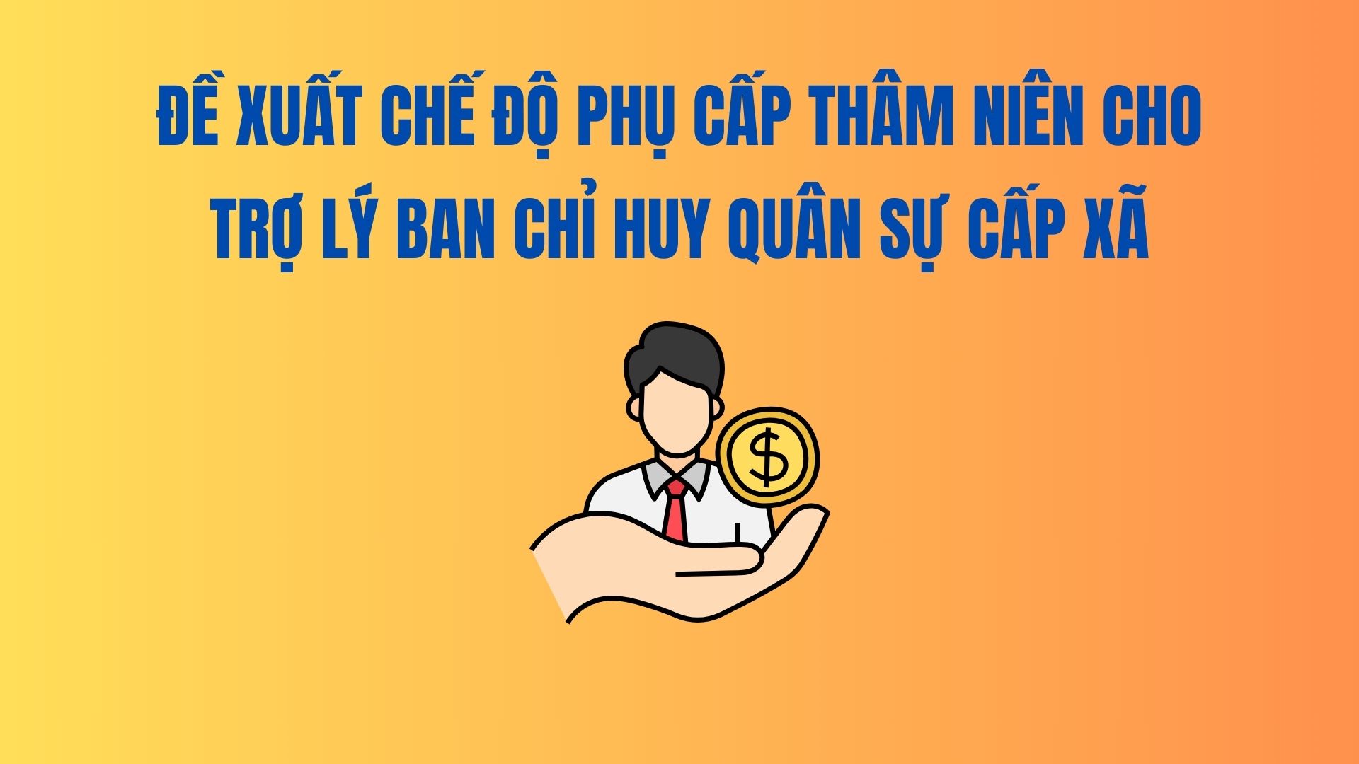 Proponer subsidios de antigüedad para el comando militar asistente a nivel de comuna