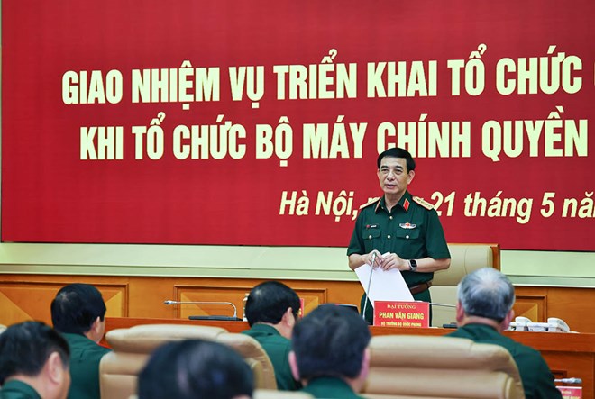 Triển khai tổ chức quân sự địa phương khi tổ chức chính quyền địa phương 2 cấp