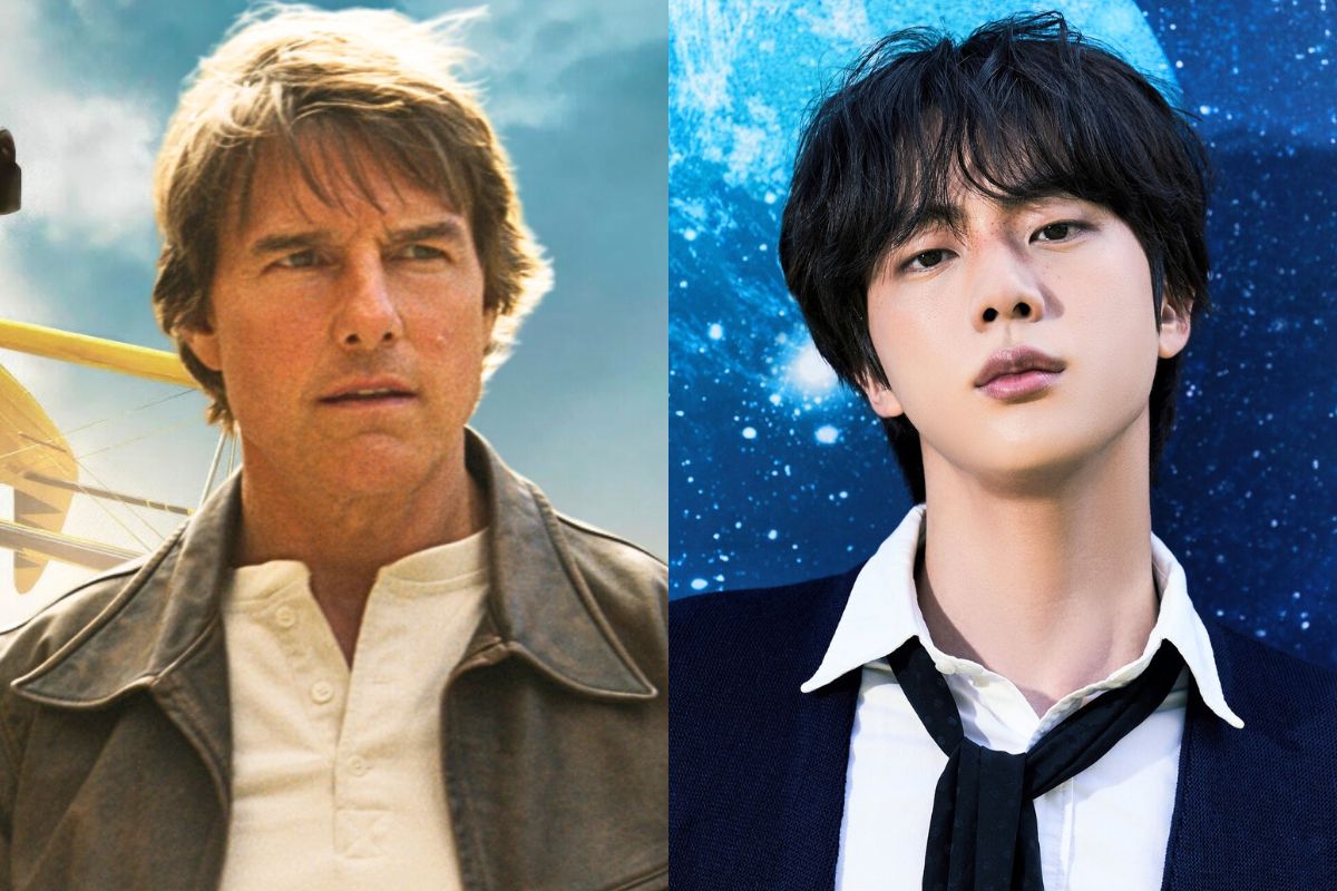 Tom Cruise tham gia chuong trinh giai tri cua Jin (BTS). Anh: Nha phat hanh Paramount Pictures, Big Hit Music