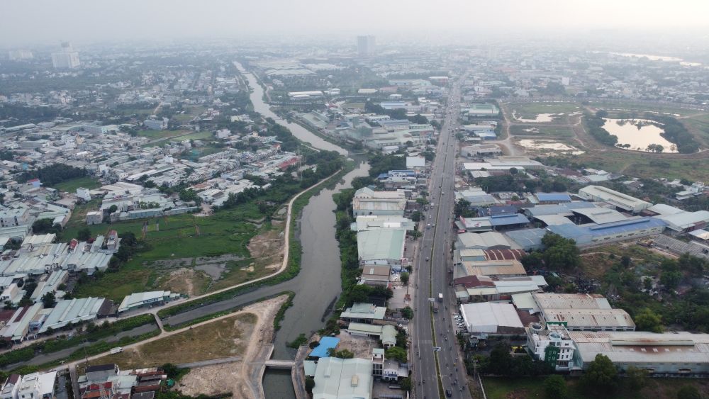 La provincia de Binh Duong permite cambiar el uso de la tierra para implementar proyectos de apartamentos en Vinh Phu Ward, Thuan An City