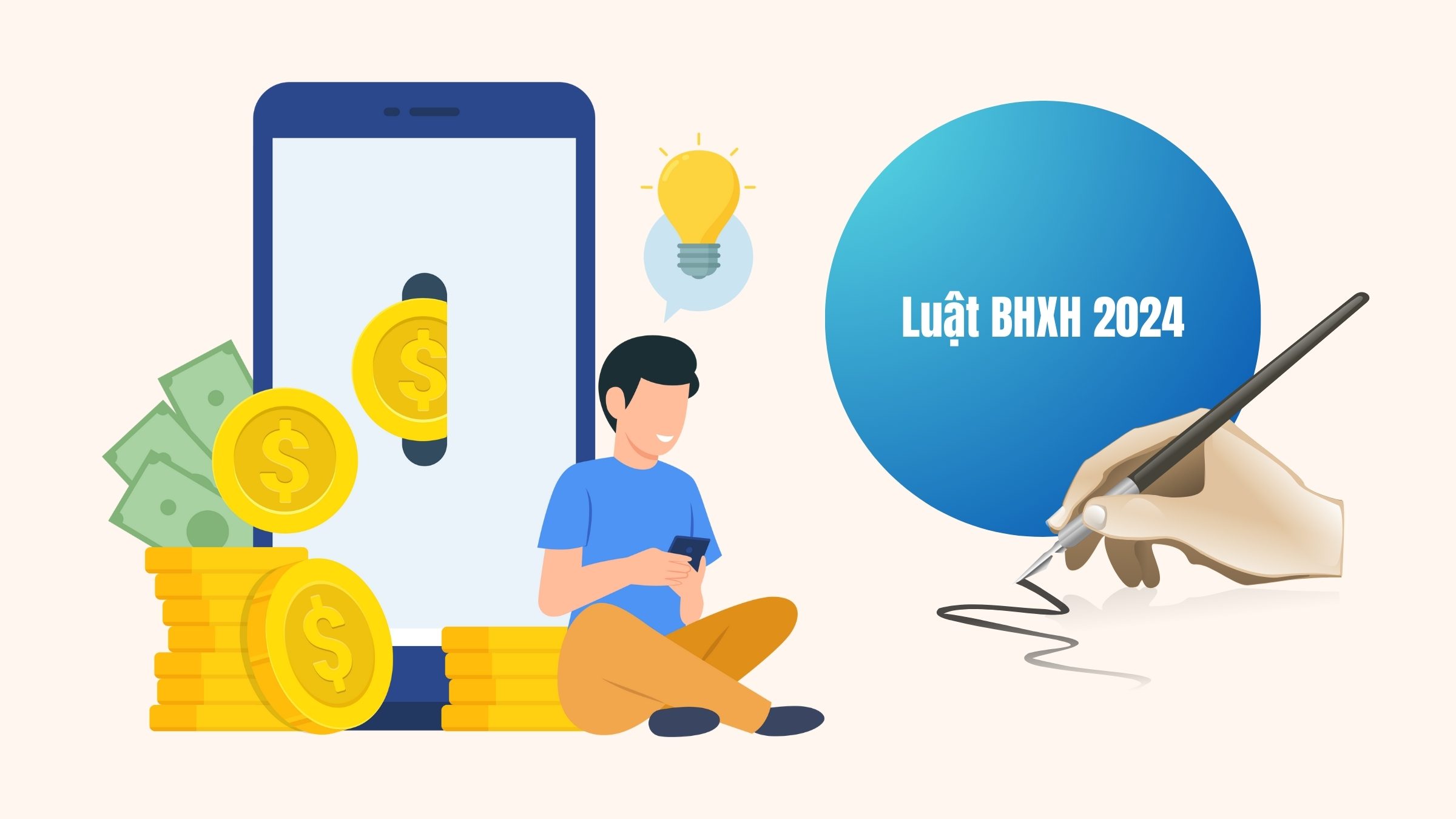 7 nuevos grupos de sujetos se ven obligados a participar en el seguro social desde 1.7.2025. Grafico: Linh Dan