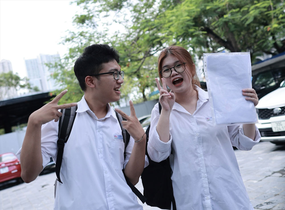 The university accepts IELTS conversion from 5.5. Photo: Hai Nguyen
