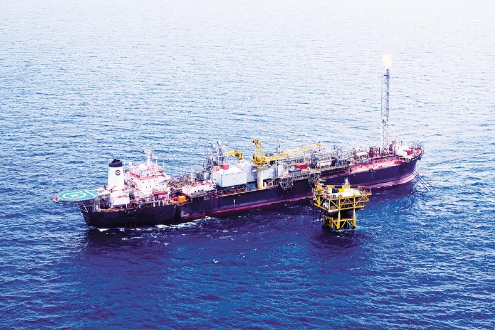 The incident at Song Doc mine, off the coast of Southwest Vietnam, has been controlled. In the photo is the oil and gas exploitation activities at Song Doc field when it was still operating. Photo: PVN