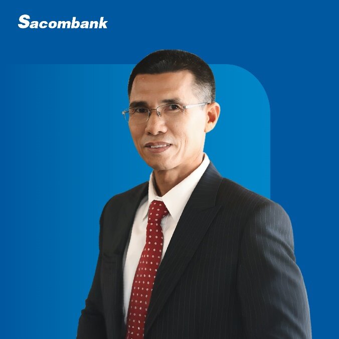 Mr. Nguyen Thanh Nhung will be the new Acting General Director of Sacombank. Photo: Sacombank Source