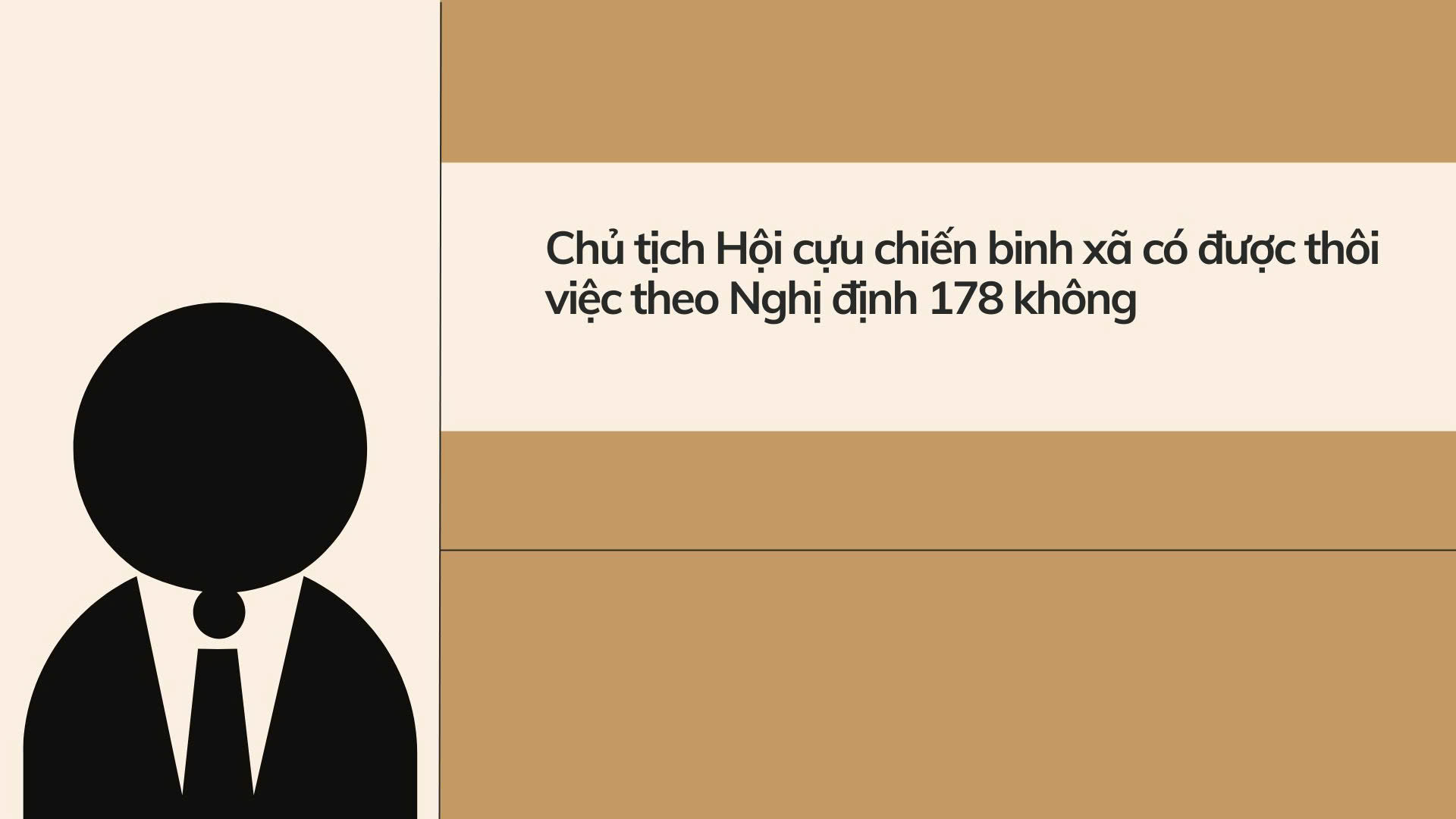 El Presidente de la Asociacion de Veteranos de la Comuna es un funcionario a nivel de comuna de conformidad con el Decreto 178/2024/ND-CP. Grafico: Indonesia