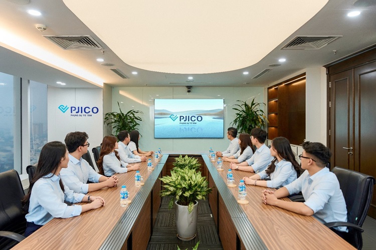 CBNV PJICO thuc hien muc tieu kinh doanh. Anh: PJICO