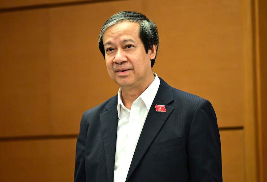 Bo truong Nguyen Kim Son. Anh: Xuan Trung