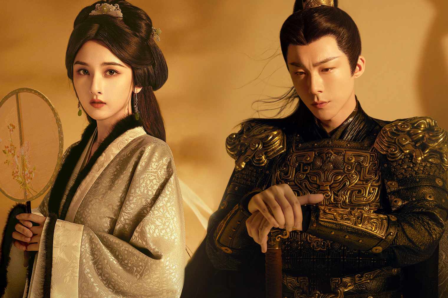 The film Khom Dong is starring Tong To Nhi and Luu Vu Linh. Photo: VieON.