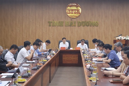 Thống nhất phương án triển khai hạ tầng kỹ thuật công nghệ thông tin, chuyển đổi số sau hợp nhất Hải Dương - Hải Phòng. Ảnh: Cổng TTĐT tỉnh Hải Dương