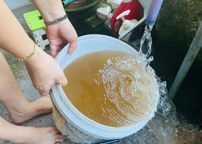 Nuoc sach tai khu vuc noi thi Tam Ky do Cong ty CP nuoc cung cap co may vang duc, do su co vo ong nuoc
