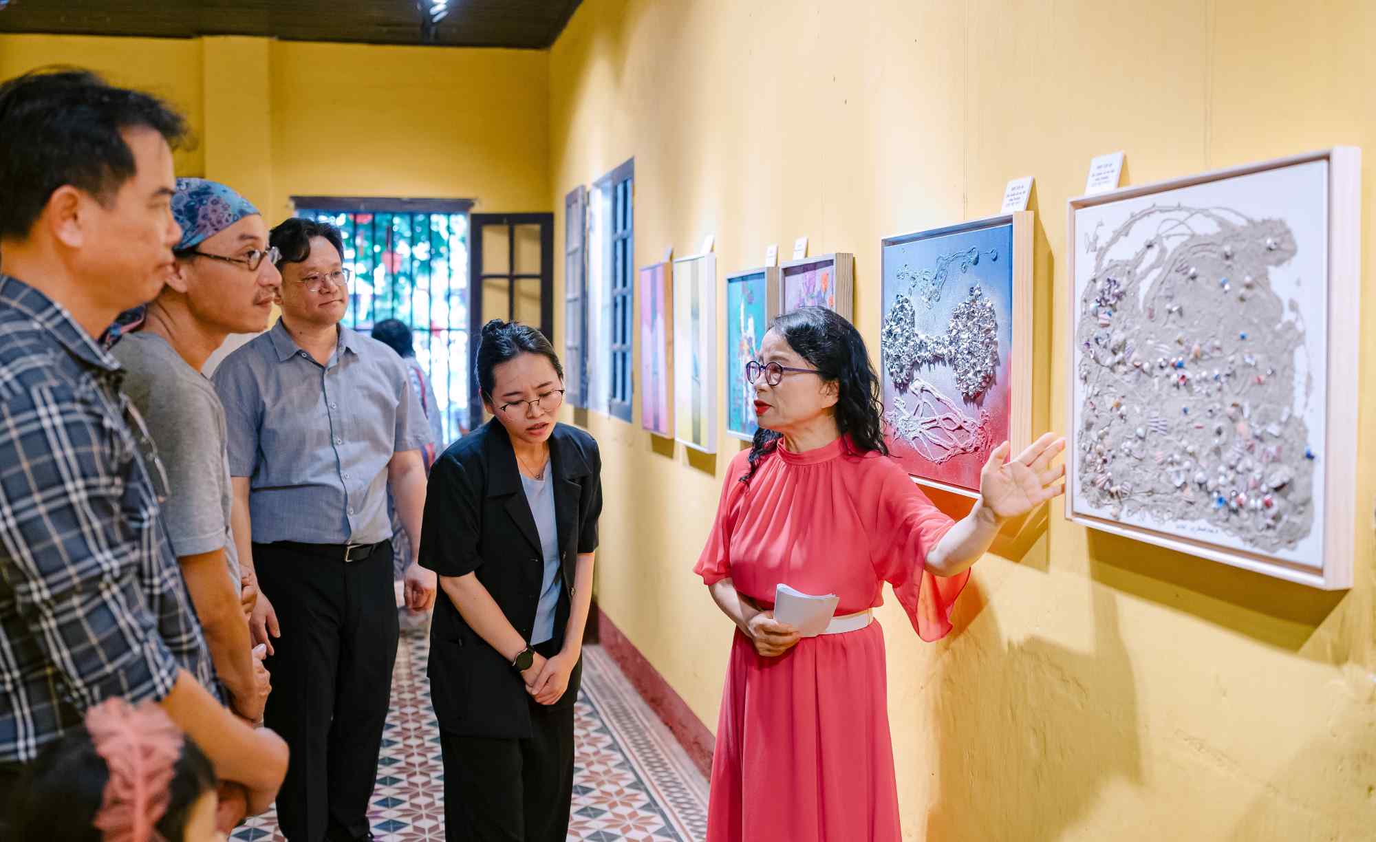 Triển lãm tranh nghệ thuật Hàn Quốc tại Hội An