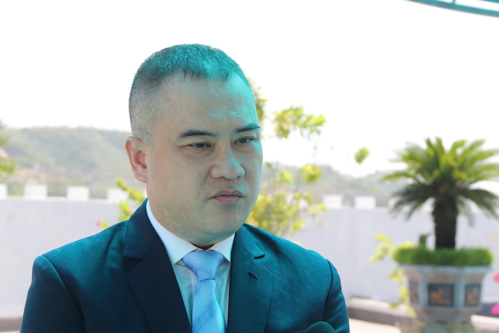 Mr. Ta Quoc Bao, Deputy General Director of Thanh Binh Phu My Joint Stock Company and Director of Da Nang Branch - Hoa Ninh Industrial Park. Photo: Nguyen LInh