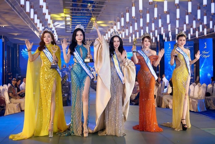 Top 5 nguoi dep chung cuoc. Anh: Ban to chuc cung cap.