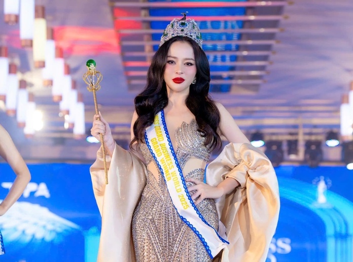 Annie Nguyen is the new Miss Grand Business World 2025. Photo: Provided by the organizing committee.