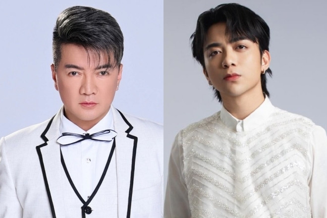 Artists such as Dam Vinh Hung and Soobin announced the postponement of shows and press conferences. Photo: Provided by the character.