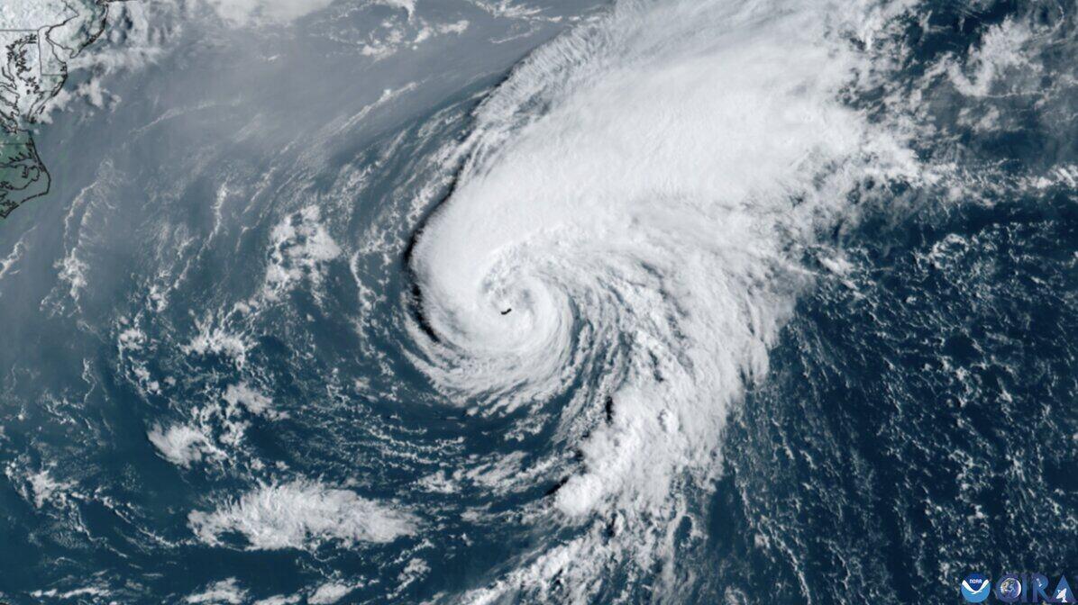 Hurricane Ernesto in the 2024 Atlantic hurricane season. Photo: NOAA