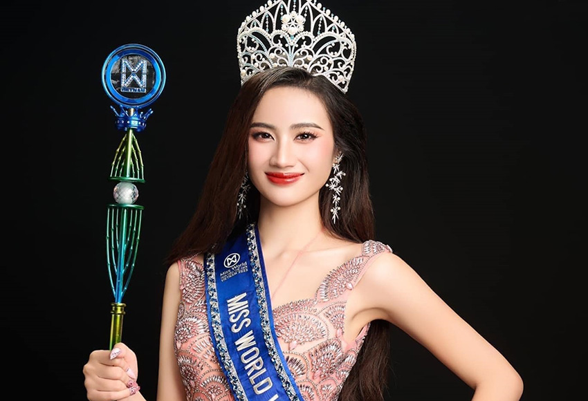 Y Nhi dang quang Hoa hau The gioi Viet Nam nam 2023. Anh: Sen Vang