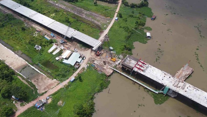 Gần đạt 100% giải phóng mặt bằng, Bình Dương tăng tốc thi công Vành đai 3 TPHCM