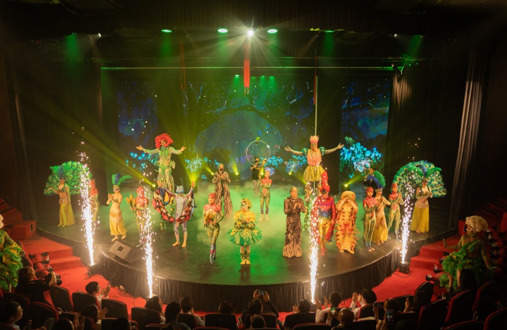 Circus art is expected to develop thanks to the application of modern performing technology. Photo: Organizing Committee