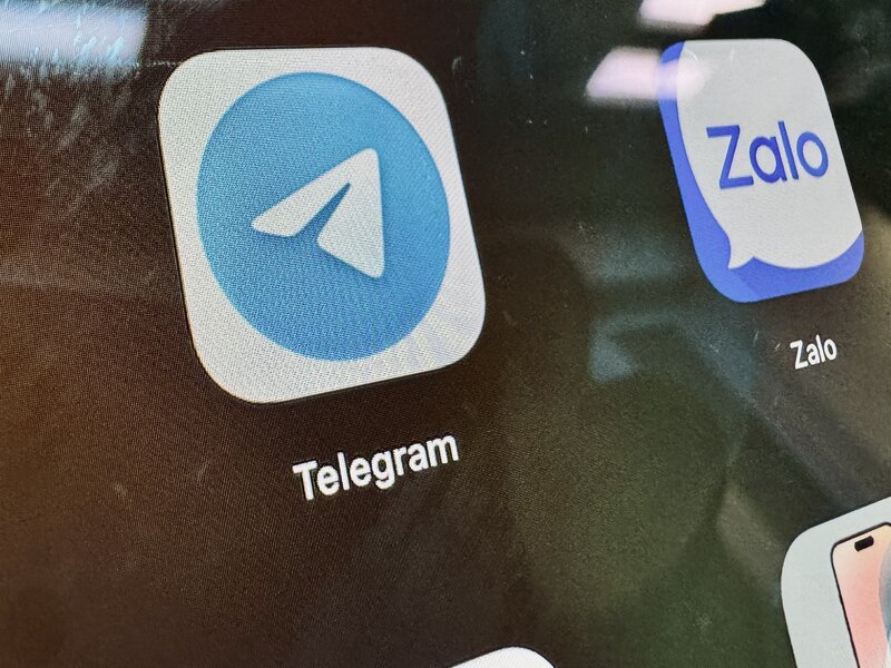 Telegram is being exploited as a support tool for many types of crimes. Photo: Anh Vu