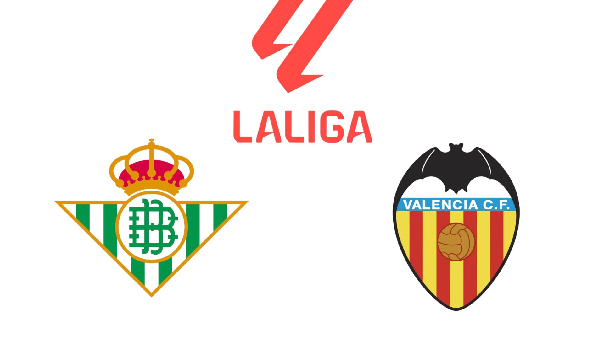 Real Betis confronto a Valencia en La Liga. Graficos: Van An