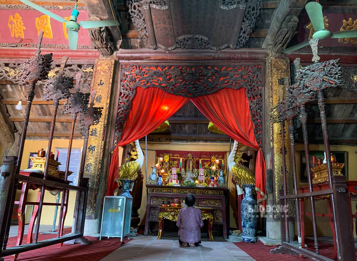 Khu vuc tien duong dinh Ngo. Anh: Ha Vi